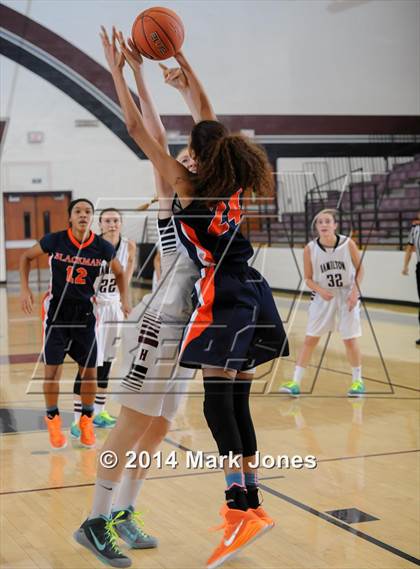Thumbnail 2 in Blackman vs. Hamilton (Nike Tournament of Champions) photogallery.