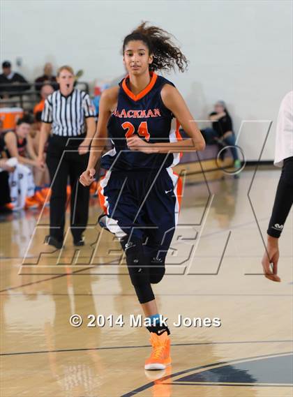 Thumbnail 2 in Blackman vs. Hamilton (Nike Tournament of Champions) photogallery.