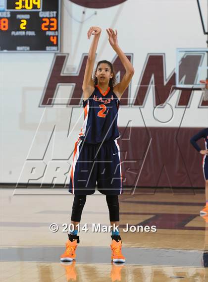 Thumbnail 2 in Blackman vs. Hamilton (Nike Tournament of Champions) photogallery.