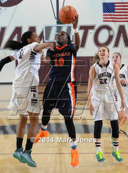 Thumbnail 1 in Blackman vs. Hamilton (Nike Tournament of Champions) photogallery.