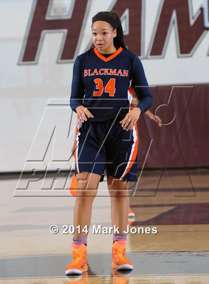 Thumbnail 3 in Blackman vs. Hamilton (Nike Tournament of Champions) photogallery.