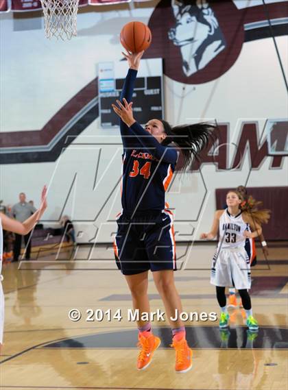 Thumbnail 1 in Blackman vs. Hamilton (Nike Tournament of Champions) photogallery.