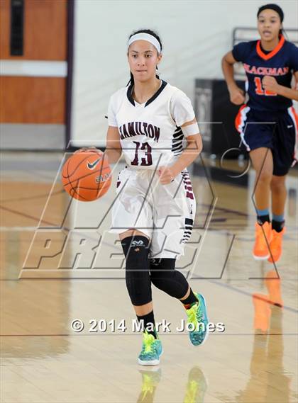 Thumbnail 2 in Blackman vs. Hamilton (Nike Tournament of Champions) photogallery.