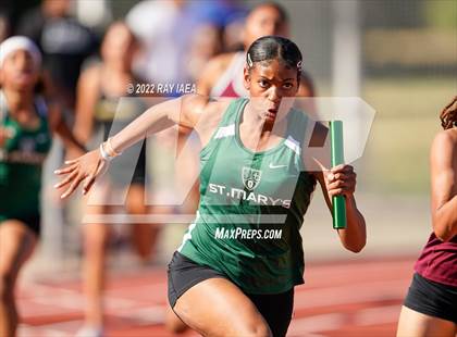 Thumbnail 2 in Girls Running / Hurdles (CIF SJS Masters Track Finals) photogallery.