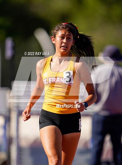 Thumbnail 2 in Girls Running / Hurdles (CIF SJS Masters Track Finals) photogallery.