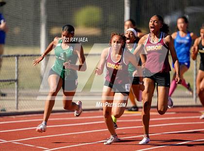 Thumbnail 1 in Girls Running / Hurdles (CIF SJS Masters Track Finals) photogallery.