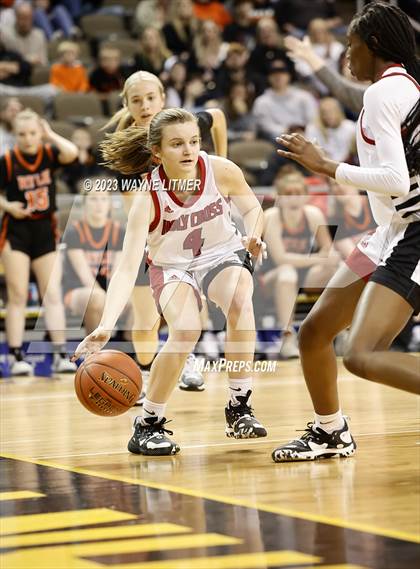 Thumbnail 3 in Ryle vs Holy Cross (2023 9th Region Girls Basketball Tournament) photogallery.