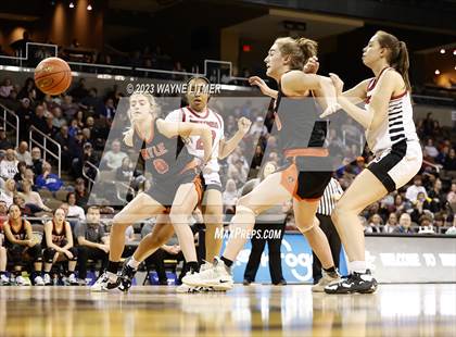 Thumbnail 2 in Ryle vs Holy Cross (2023 9th Region Girls Basketball Tournament) photogallery.