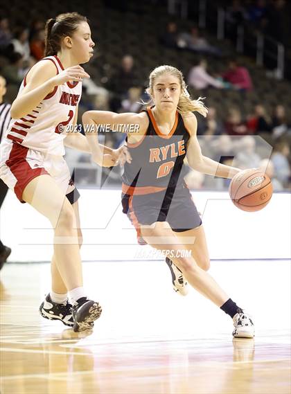 Thumbnail 2 in Ryle vs Holy Cross (2023 9th Region Girls Basketball Tournament) photogallery.