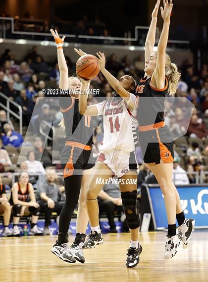 Thumbnail 3 in Ryle vs Holy Cross (2023 9th Region Girls Basketball Tournament) photogallery.