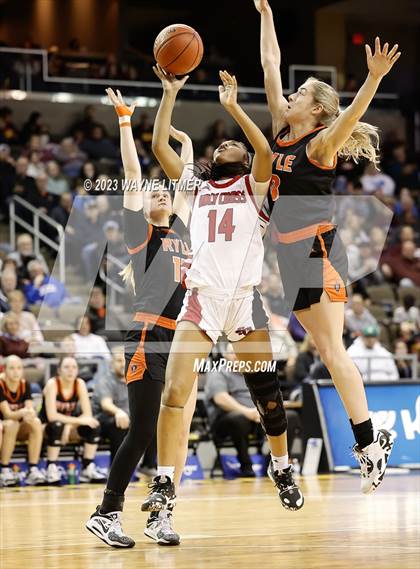 Thumbnail 1 in Ryle vs Holy Cross (2023 9th Region Girls Basketball Tournament) photogallery.