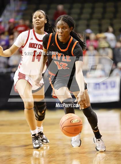 Thumbnail 1 in Ryle vs Holy Cross (2023 9th Region Girls Basketball Tournament) photogallery.