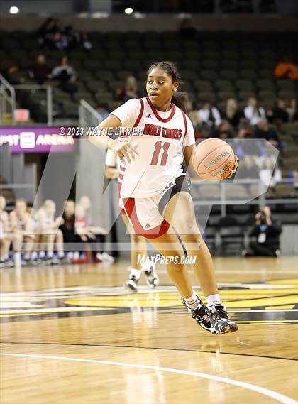 Thumbnail 2 in Ryle vs Holy Cross (2023 9th Region Girls Basketball Tournament) photogallery.