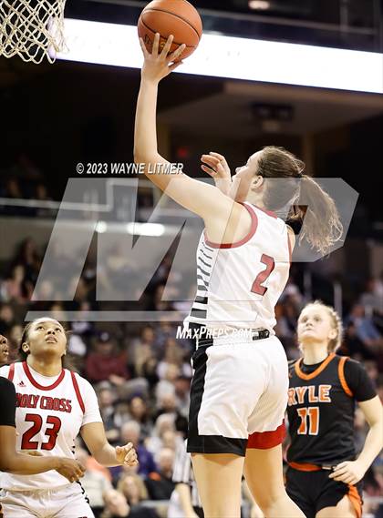 Thumbnail 3 in Ryle vs Holy Cross (2023 9th Region Girls Basketball Tournament) photogallery.