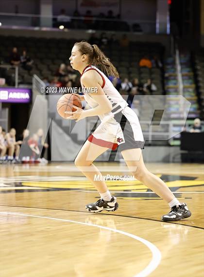 Thumbnail 2 in Ryle vs Holy Cross (2023 9th Region Girls Basketball Tournament) photogallery.