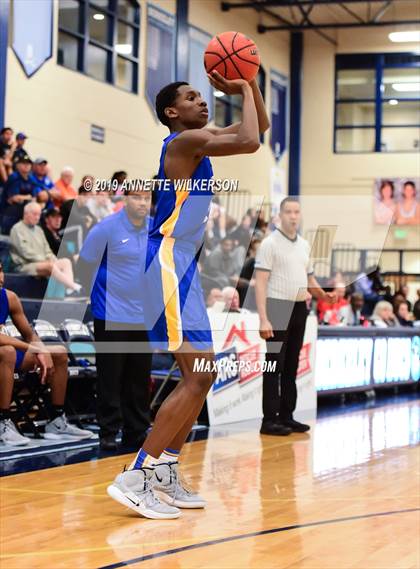 Thumbnail 3 in Orlando Christian Prep vs. Tampa Prep (ARS/Rescue Rooter National Hoopfest) photogallery.