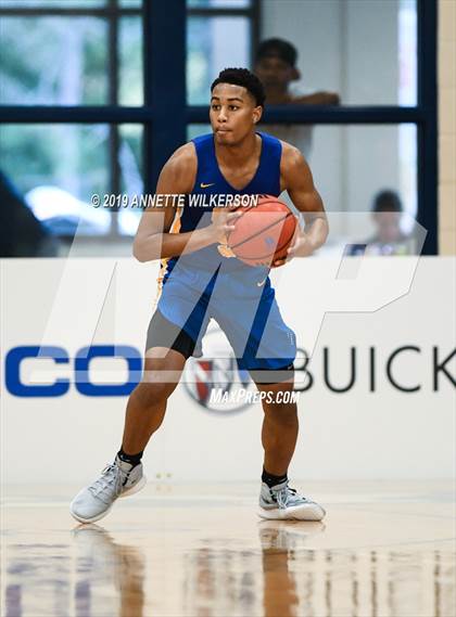 Thumbnail 2 in Orlando Christian Prep vs. Tampa Prep (ARS/Rescue Rooter National Hoopfest) photogallery.