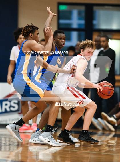 Thumbnail 3 in Orlando Christian Prep vs. Tampa Prep (ARS/Rescue Rooter National Hoopfest) photogallery.