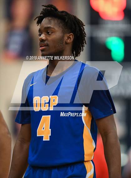 Thumbnail 2 in Orlando Christian Prep vs. Tampa Prep (ARS/Rescue Rooter National Hoopfest) photogallery.
