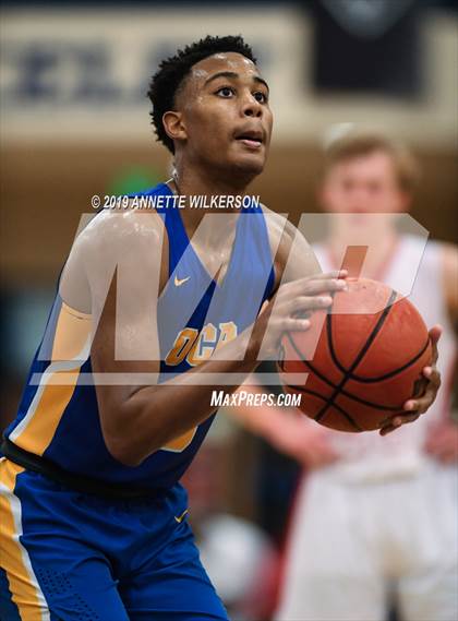 Thumbnail 1 in Orlando Christian Prep vs. Tampa Prep (ARS/Rescue Rooter National Hoopfest) photogallery.