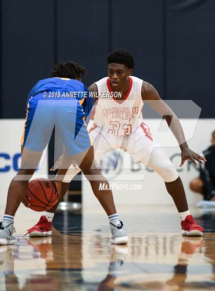 Thumbnail 2 in Orlando Christian Prep vs. Tampa Prep (ARS/Rescue Rooter National Hoopfest) photogallery.