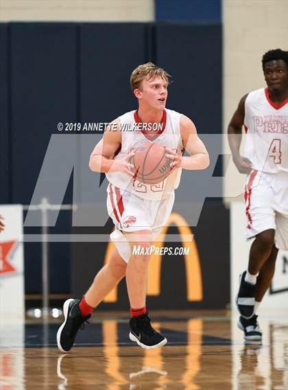Thumbnail 3 in Orlando Christian Prep vs. Tampa Prep (ARS/Rescue Rooter National Hoopfest) photogallery.