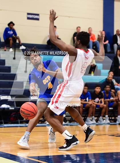 Thumbnail 2 in Orlando Christian Prep vs. Tampa Prep (ARS/Rescue Rooter National Hoopfest) photogallery.