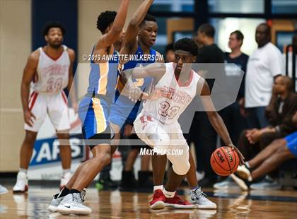 Thumbnail 3 in Orlando Christian Prep vs. Tampa Prep (ARS/Rescue Rooter National Hoopfest) photogallery.