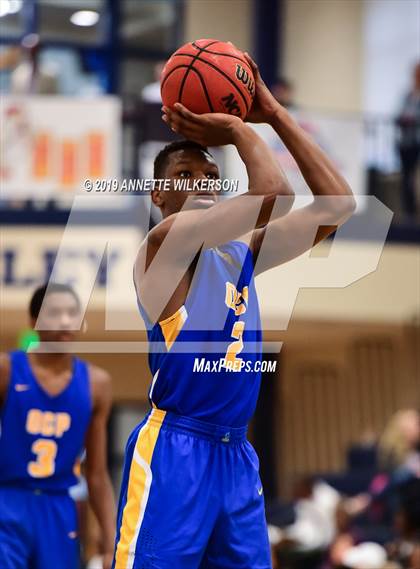 Thumbnail 2 in Orlando Christian Prep vs. Tampa Prep (ARS/Rescue Rooter National Hoopfest) photogallery.
