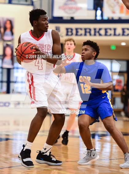 Thumbnail 3 in Orlando Christian Prep vs. Tampa Prep (ARS/Rescue Rooter National Hoopfest) photogallery.