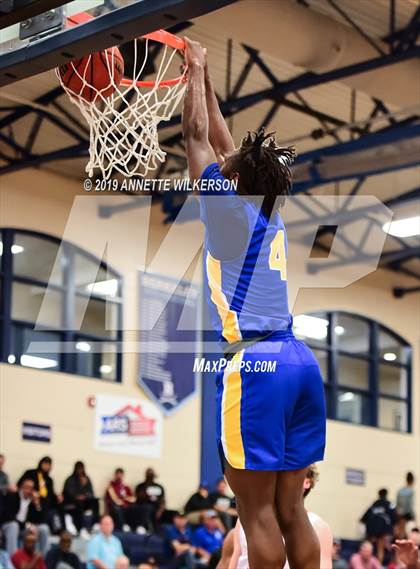 Thumbnail 1 in Orlando Christian Prep vs. Tampa Prep (ARS/Rescue Rooter National Hoopfest) photogallery.