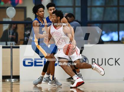 Thumbnail 3 in Orlando Christian Prep vs. Tampa Prep (ARS/Rescue Rooter National Hoopfest) photogallery.