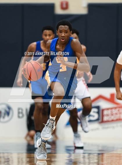 Thumbnail 3 in Orlando Christian Prep vs. Tampa Prep (ARS/Rescue Rooter National Hoopfest) photogallery.