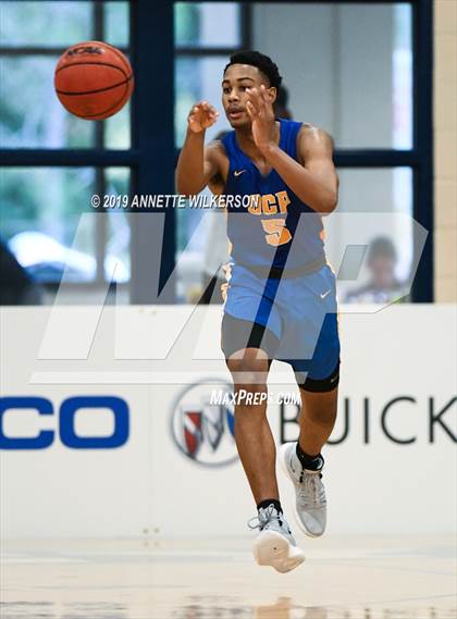Thumbnail 3 in Orlando Christian Prep vs. Tampa Prep (ARS/Rescue Rooter National Hoopfest) photogallery.