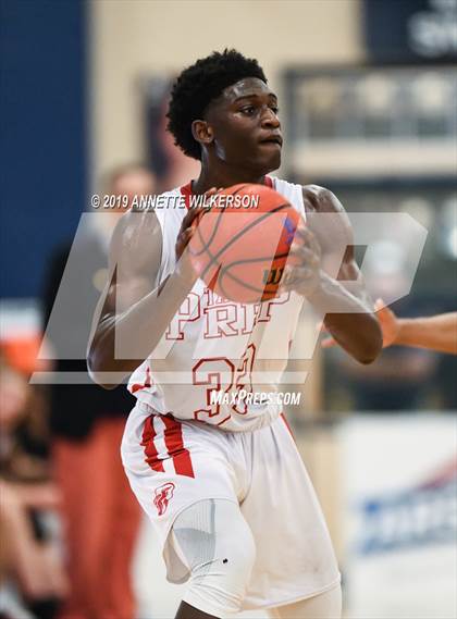 Thumbnail 3 in Orlando Christian Prep vs. Tampa Prep (ARS/Rescue Rooter National Hoopfest) photogallery.