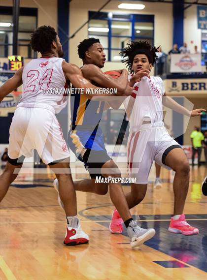 Thumbnail 2 in Orlando Christian Prep vs. Tampa Prep (ARS/Rescue Rooter National Hoopfest) photogallery.