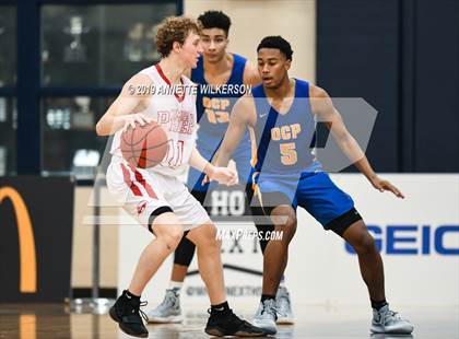 Thumbnail 3 in Orlando Christian Prep vs. Tampa Prep (ARS/Rescue Rooter National Hoopfest) photogallery.