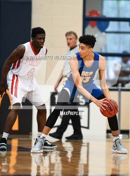 Thumbnail 3 in Orlando Christian Prep vs. Tampa Prep (ARS/Rescue Rooter National Hoopfest) photogallery.