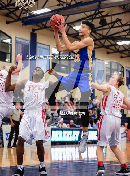 Thumbnail 3 in Orlando Christian Prep vs. Tampa Prep (ARS/Rescue Rooter National Hoopfest) photogallery.