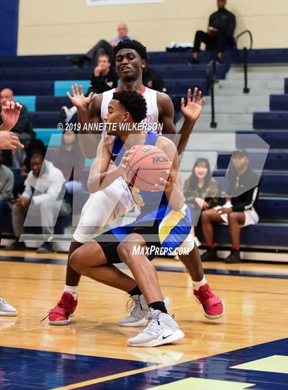 Thumbnail 1 in Orlando Christian Prep vs. Tampa Prep (ARS/Rescue Rooter National Hoopfest) photogallery.