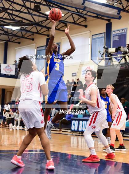 Thumbnail 3 in Orlando Christian Prep vs. Tampa Prep (ARS/Rescue Rooter National Hoopfest) photogallery.