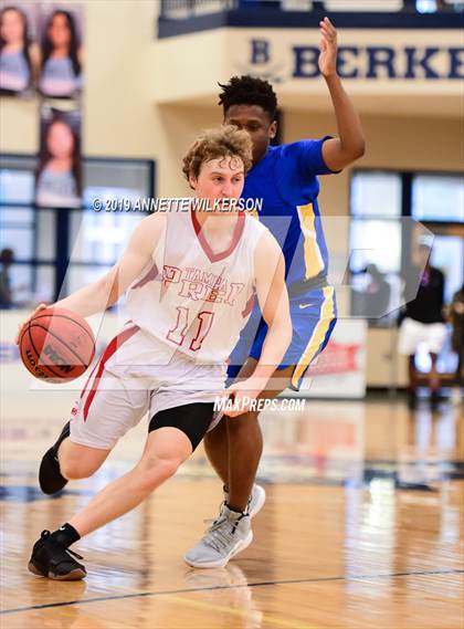Thumbnail 1 in Orlando Christian Prep vs. Tampa Prep (ARS/Rescue Rooter National Hoopfest) photogallery.