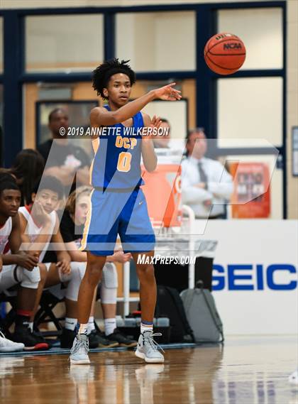 Thumbnail 3 in Orlando Christian Prep vs. Tampa Prep (ARS/Rescue Rooter National Hoopfest) photogallery.