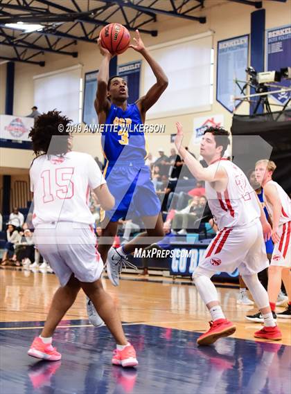 Thumbnail 2 in Orlando Christian Prep vs. Tampa Prep (ARS/Rescue Rooter National Hoopfest) photogallery.