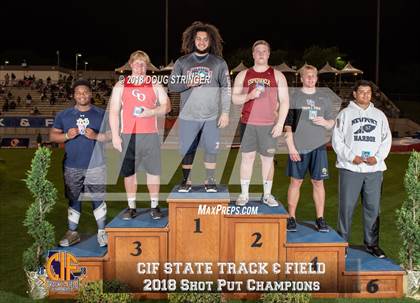 Thumbnail 3 in CIF State Track and Field Championship Awards (Boys Track and Field Events) photogallery.