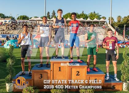 Thumbnail 3 in CIF State Track and Field Championship Awards (Boys Track and Field Events) photogallery.