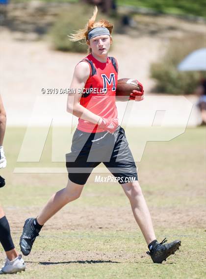 Thumbnail 3 in Millennium vs. Maricopa (Arizona GBAC 7-on-7 Tournament) photogallery.