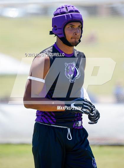 Thumbnail 2 in Millennium vs. Maricopa (Arizona GBAC 7-on-7 Tournament) photogallery.
