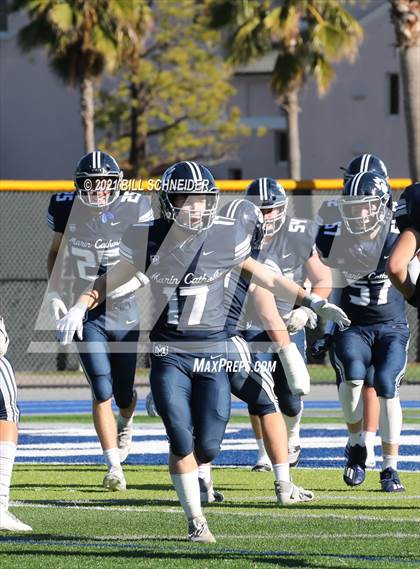 Thumbnail 3 in Tamalpais @ Marin Catholic (CIF NCS D4 Semifinal) photogallery.