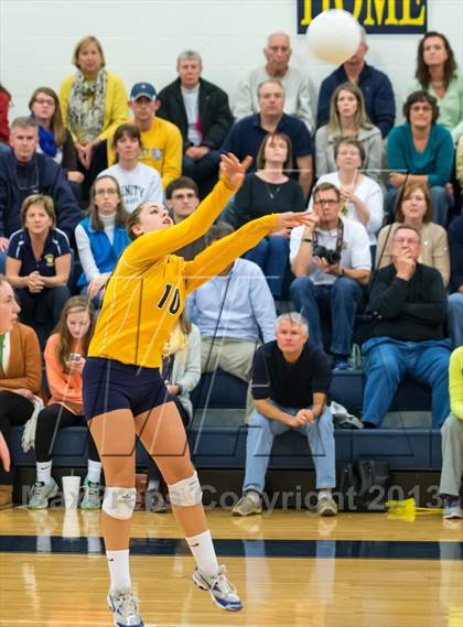 Thumbnail 2 in Trinity of Durham vs. Westminster Catawba Christian (NCISAA 2A Final) photogallery.